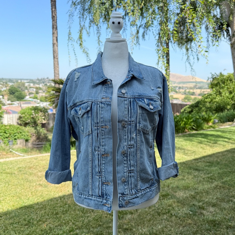 Old Navy Light Blue Jean Jacket